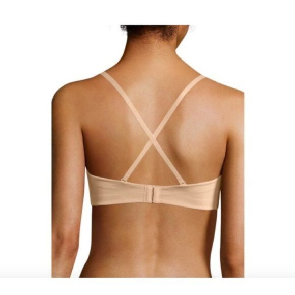 Sweet Nothings Women's Maidenform No Slip Smooth Look Strapless Beige Bra 36C - Picture 4 of 10